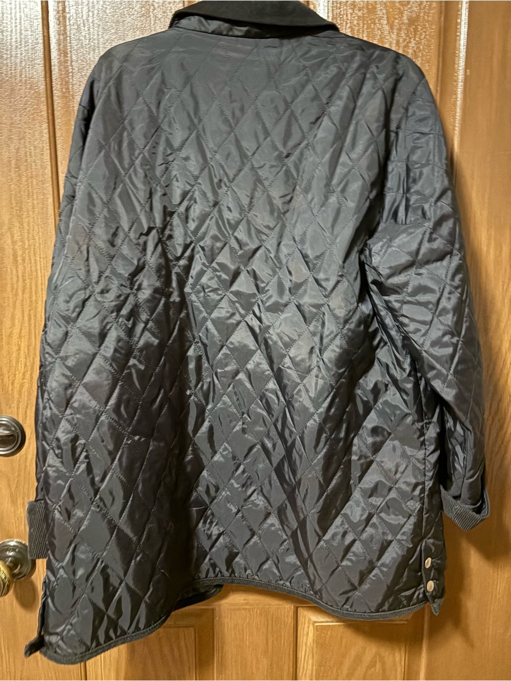 Cherokee Black Quilted Jacket